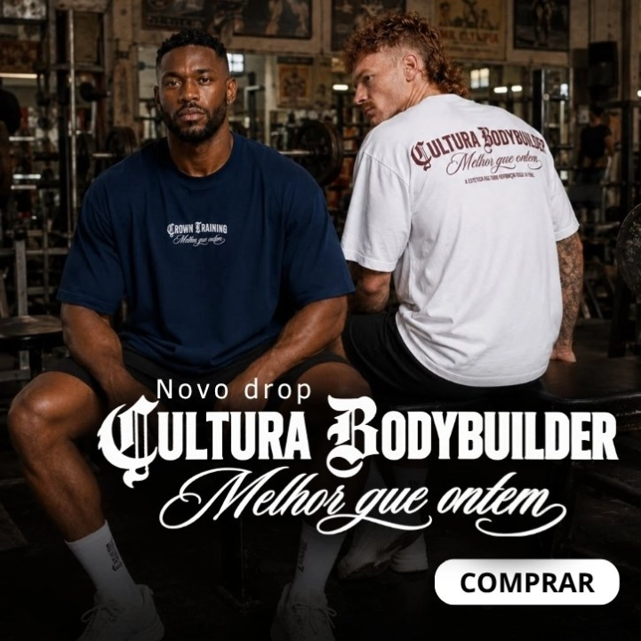Banner Novo drop - Cultura bodybuilder