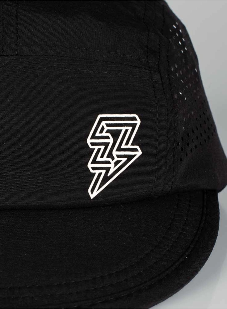 Boné Crown Five Panel Preto Boné Crown Five Panel Preto