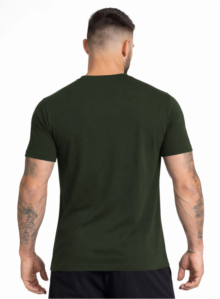 Camiseta Crown Tech Modal Verde Musgo
