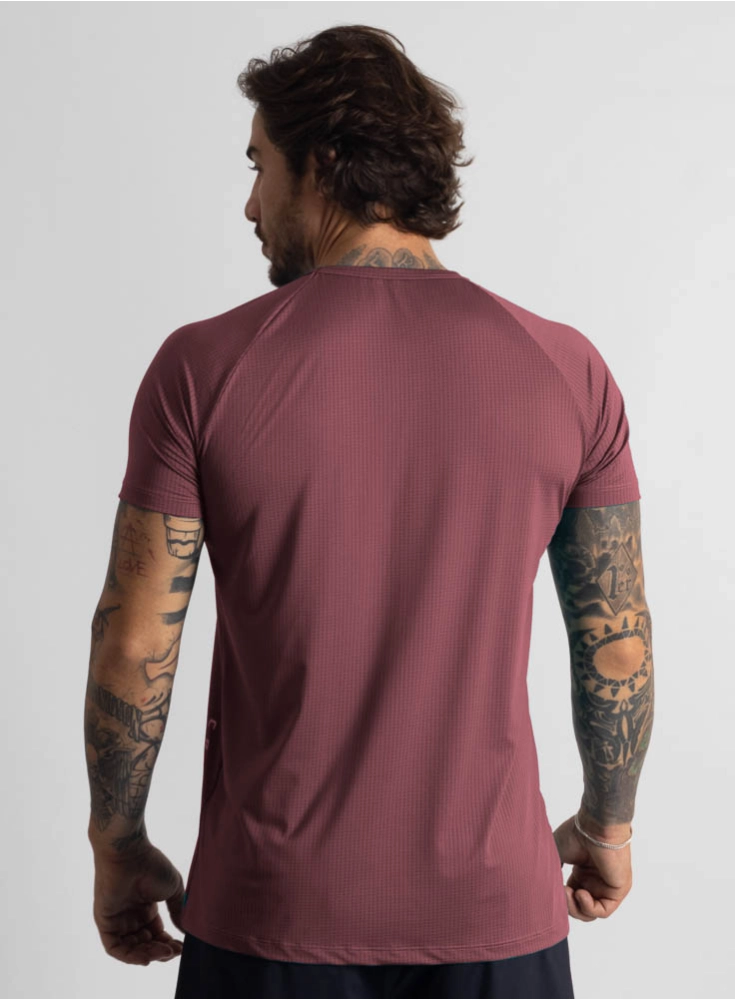 Camiseta Crown Dry Fit ice Elemental Bordô Camiseta Crown Dry Fit ice Elemental Bordô