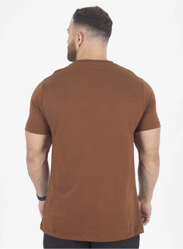 Camiseta Crown Training Bubble  Marrom 