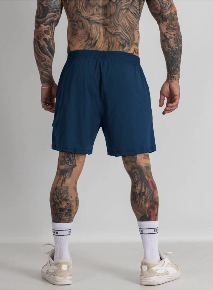 Bermuda Crown Poliamida Curta Azul Stell Bermuda Crown Poliamida Curta Azul Stell