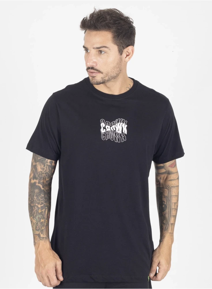 Camiseta Crown Training Wave  Preto 