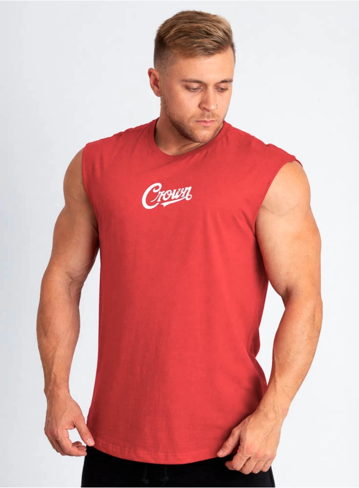 Regata Crown Japonesa OldStyle Vermelha