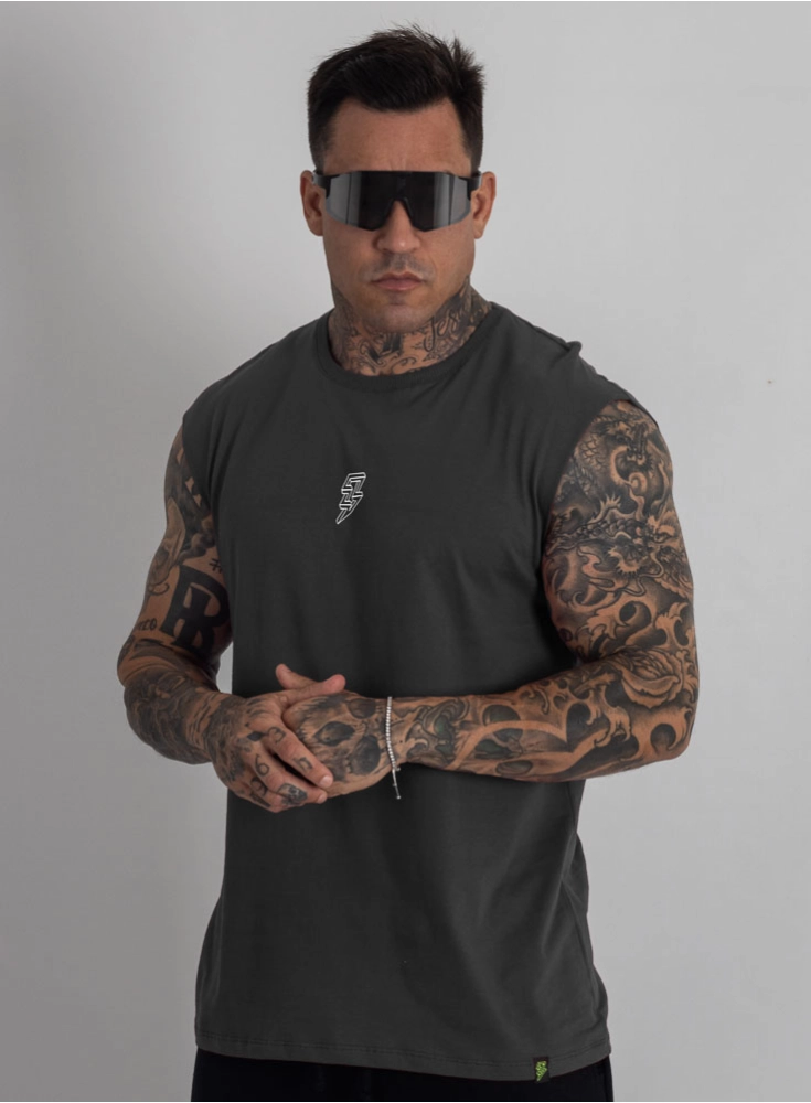 Regata Crown Japonesa Reta Bodybuilder Grafite