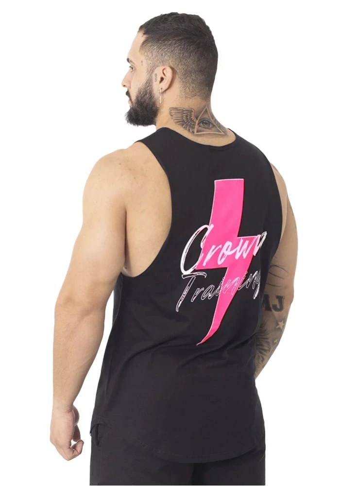 Regata Crown Tank Raio  Preto 