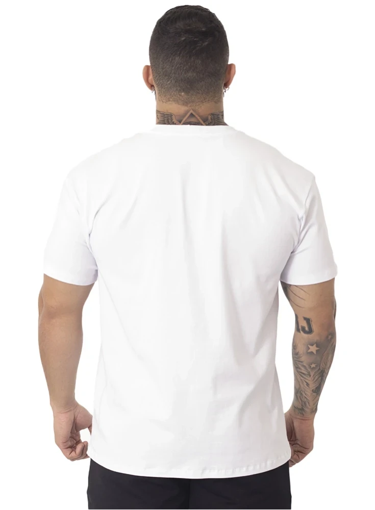 Camiseta Crown Training Bodybuilder  Branco 