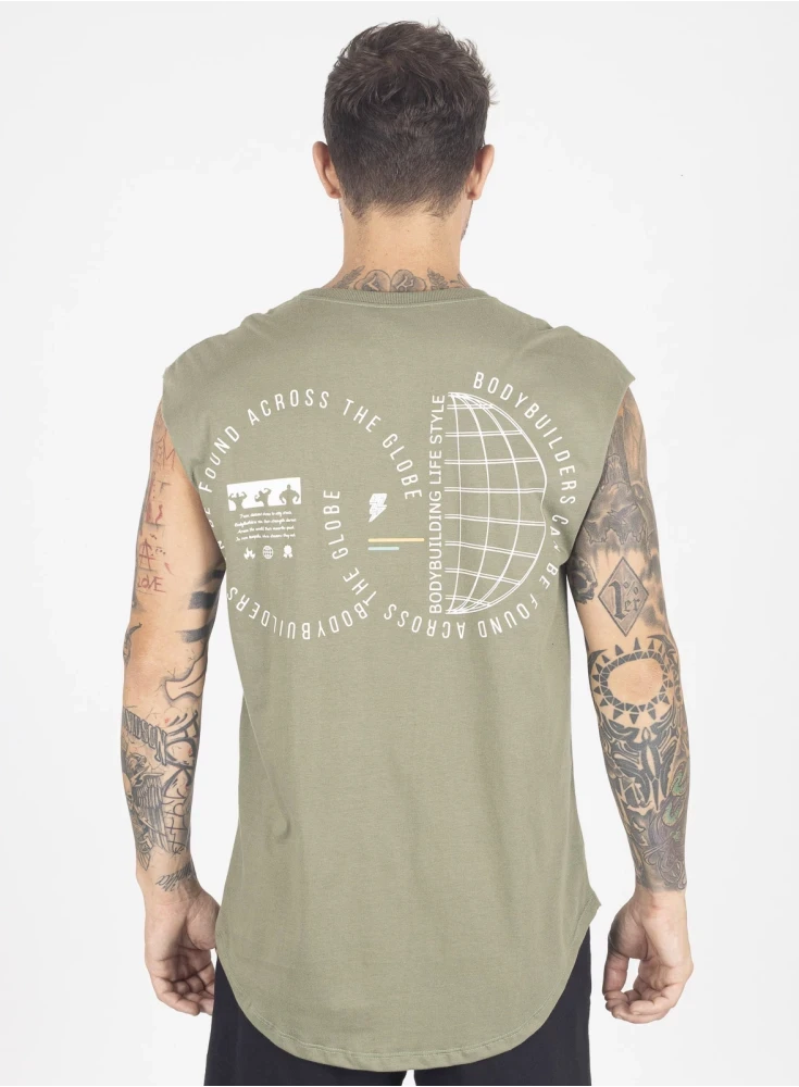 Regata Crown Japonesa World  Verde Militar 