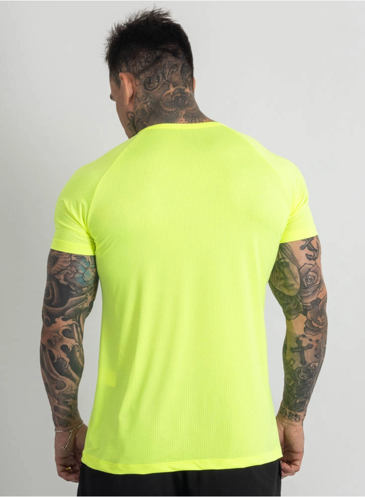 Camiseta Crown Dry Fit ice Hardline Neon Camiseta Crown Dry Fit ice Hardline Neon