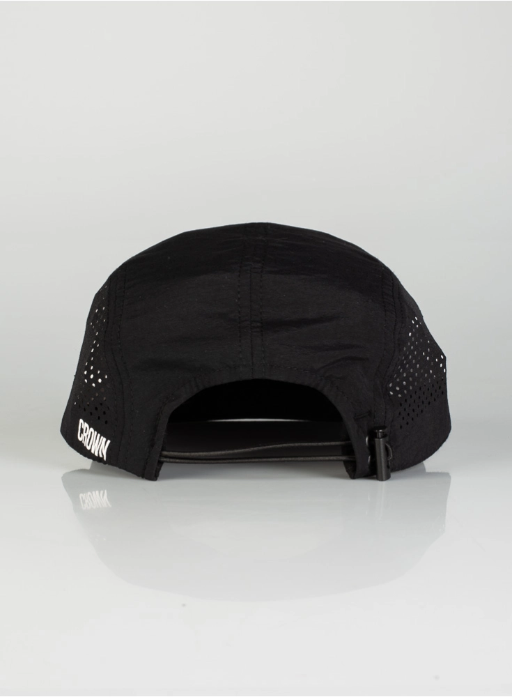 Boné Crown Five Panel Preto Boné Crown Five Panel Preto