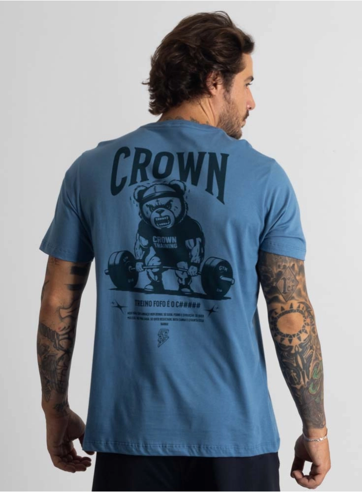 Camiseta Crown Training Treino Fofo Stell