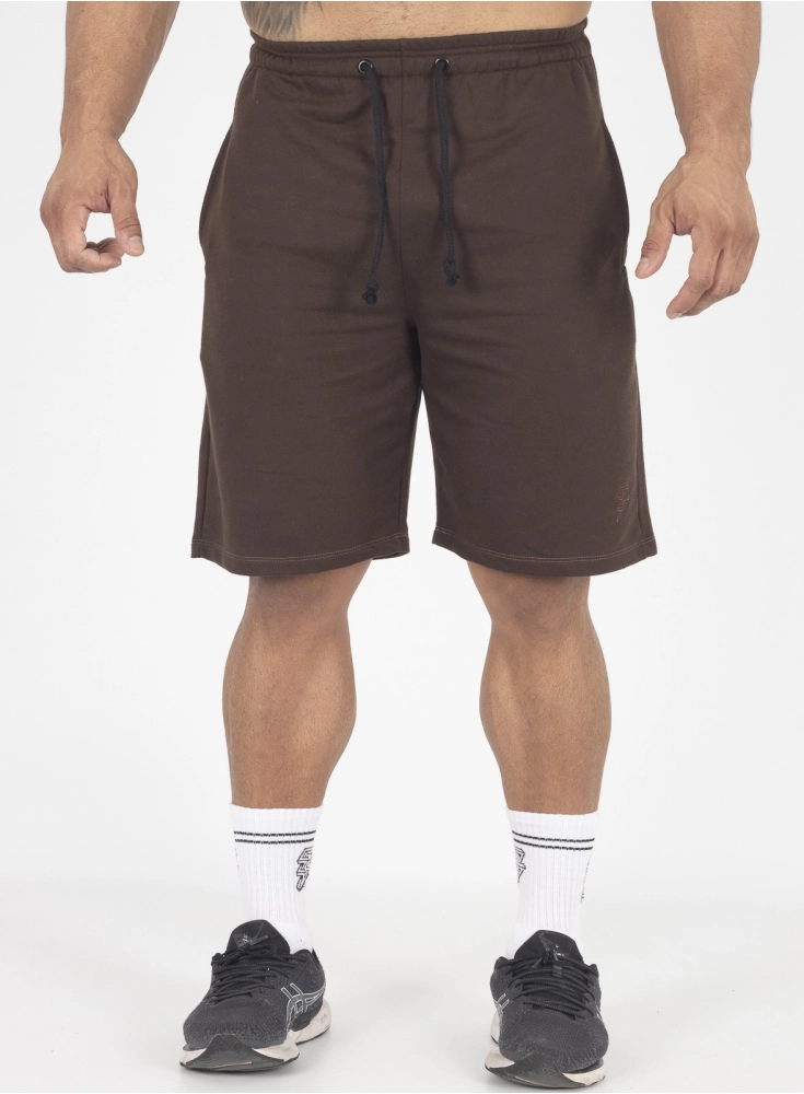 Bermuda Crown Moletom Tradicional Dark Bordada Marrom Bermuda Crown Moletom Tradicional Dark Bordada Marrom