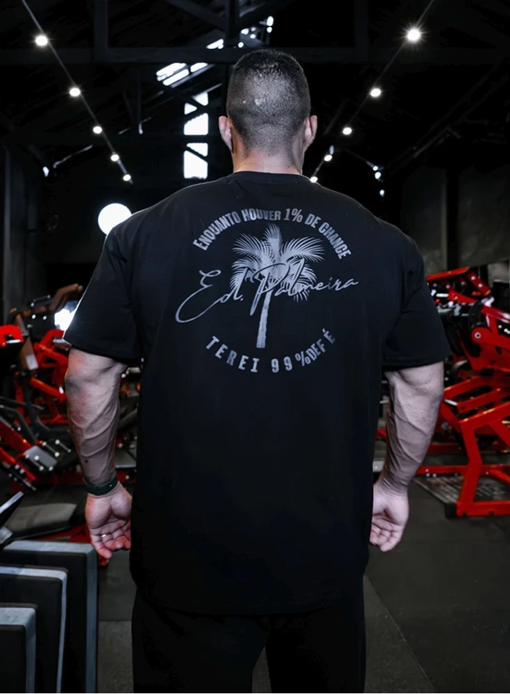 Camiseta Oversized Edvan Palmeira Camiseta Oversized Edvan Palmeira