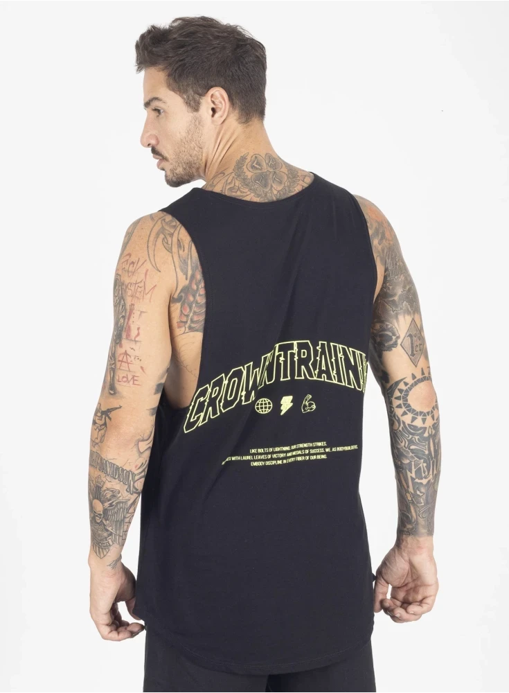 Regata Crown Tank Conquest  Preto 