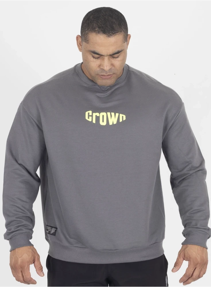 Moletom Oversized Crown Training Bubble