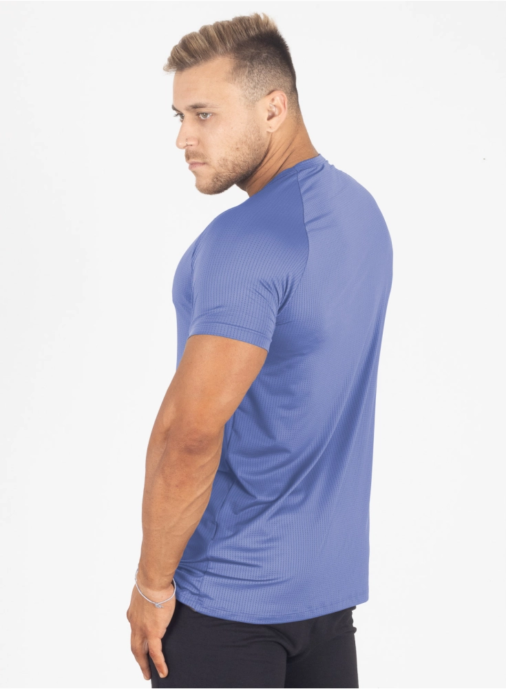 Camiseta Crown Dry Fit ice Raio Azul Claro
