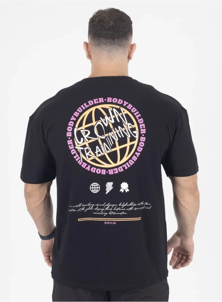 Camiseta Oversized Globe