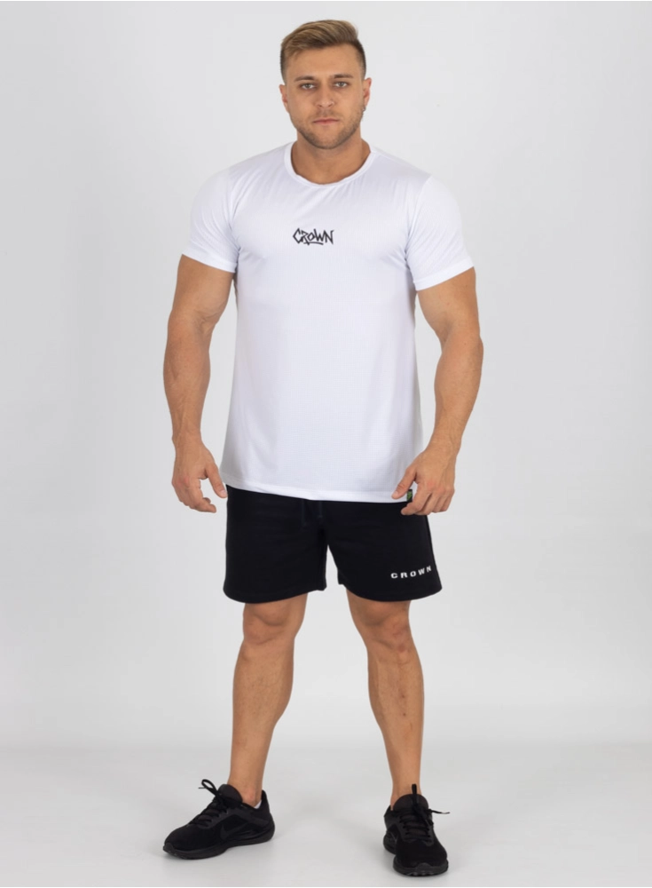 Camiseta Crown Dry Fit Ice Graffs Branca