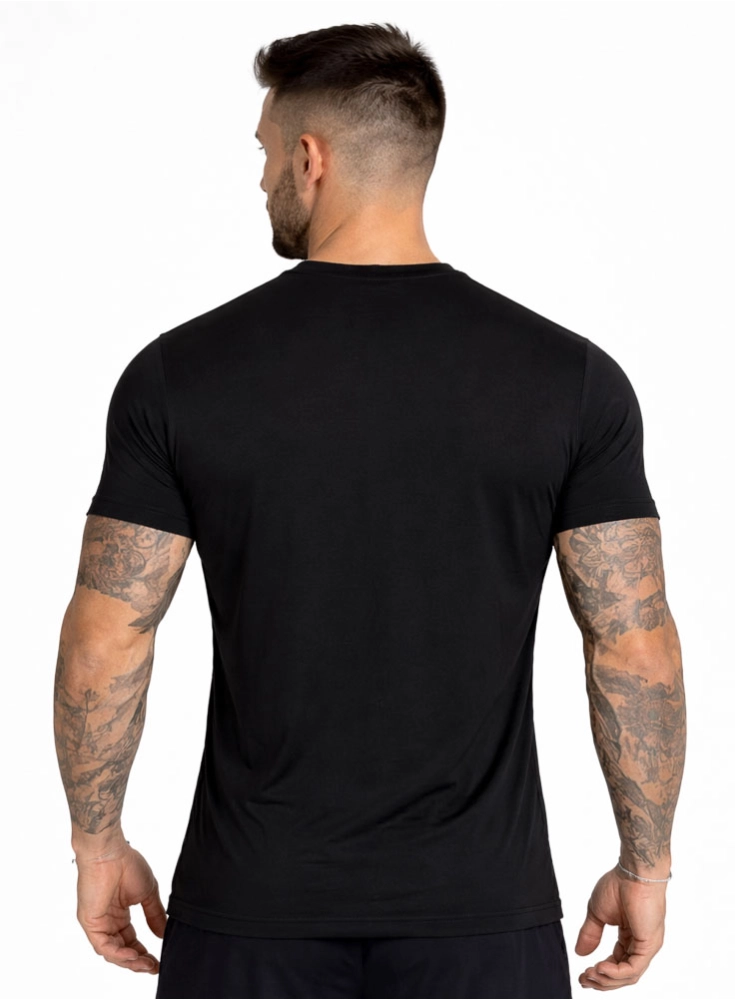 Camiseta Crown Tech Modal Preta Camiseta Crown Tech Modal Preta