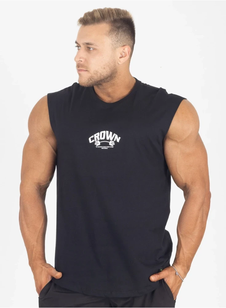 Regata Crown Japonesa Dumbbell  Preto 