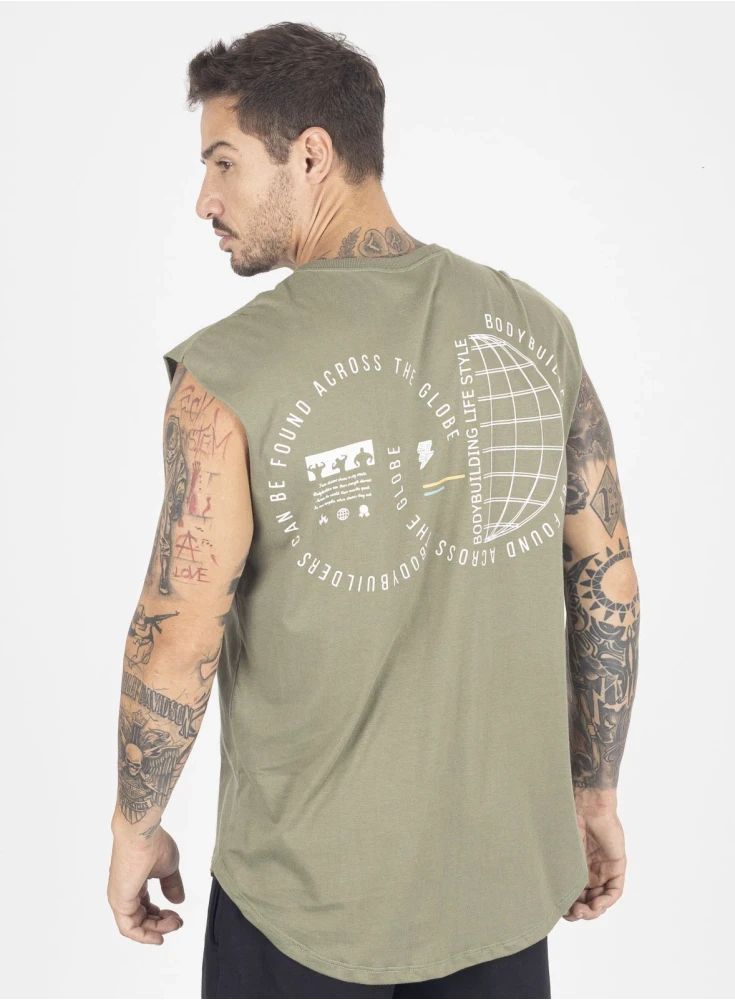 Regata Crown Japonesa World  Verde Militar 
