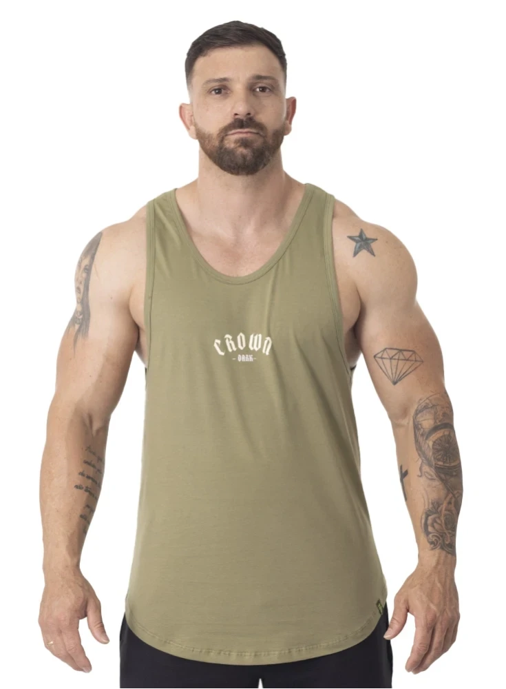 Regata Crown Tradicional Dark  Verde Militar 