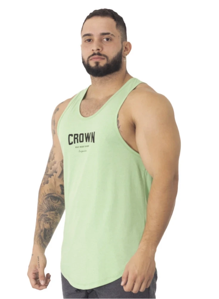 Regata Crown Tradicional Bodybuilder  Verde 