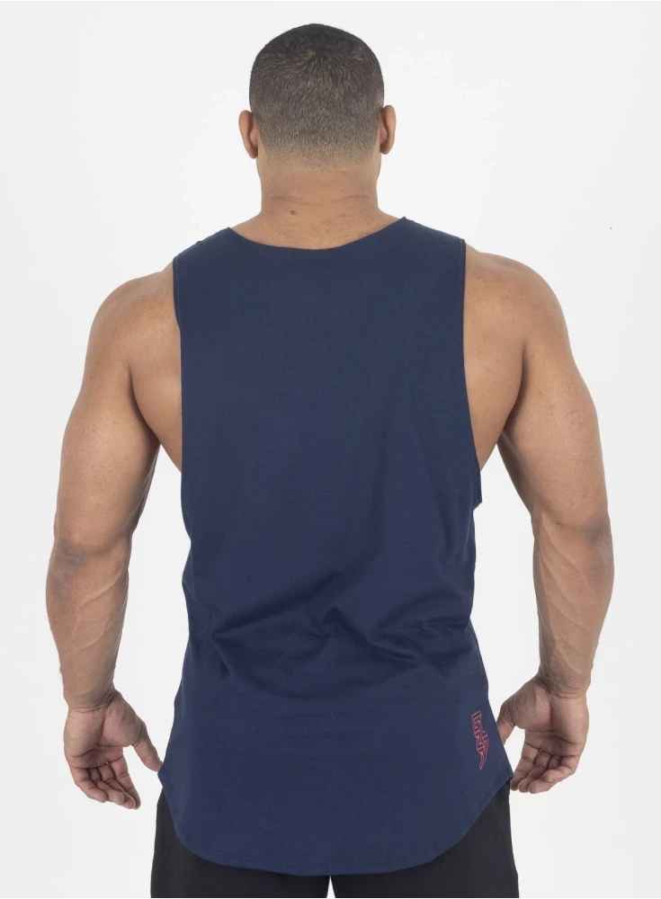 Regata Crown Tank Bubble  Azul Marinho 