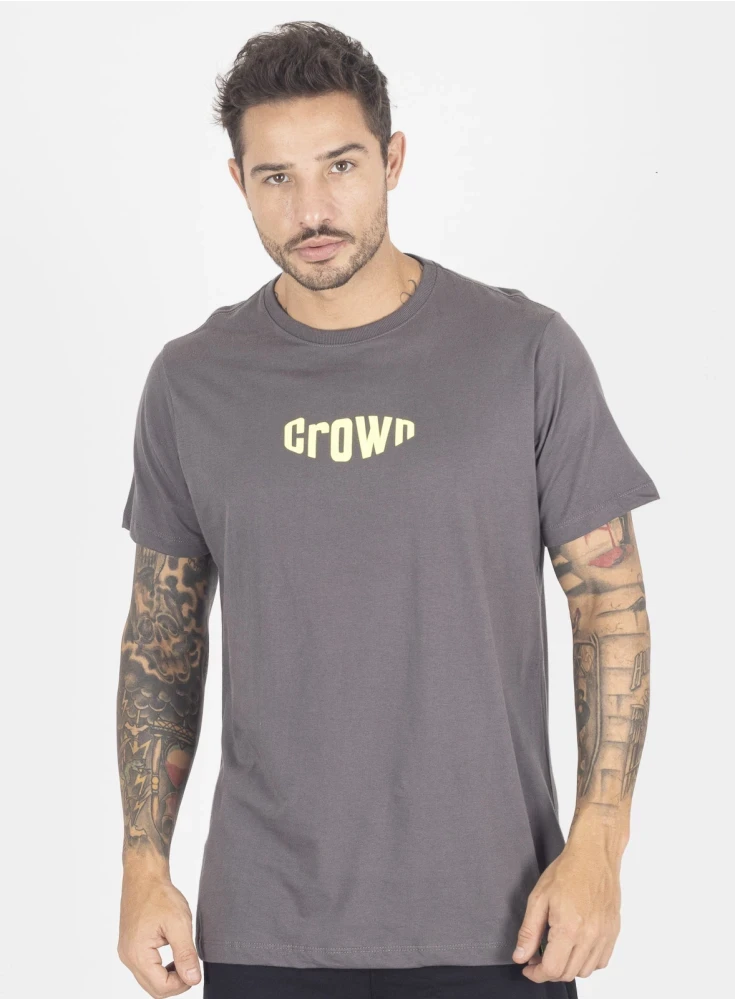 Camiseta Crown Training Bubble  Grafite 