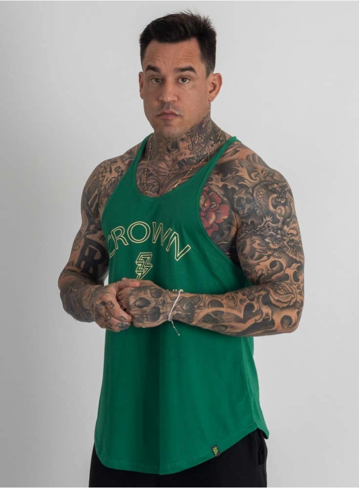 Regata Cavada Crown Bodybuilder Club Verde