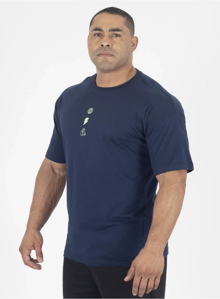 Camiseta Azul Marinho Conquest