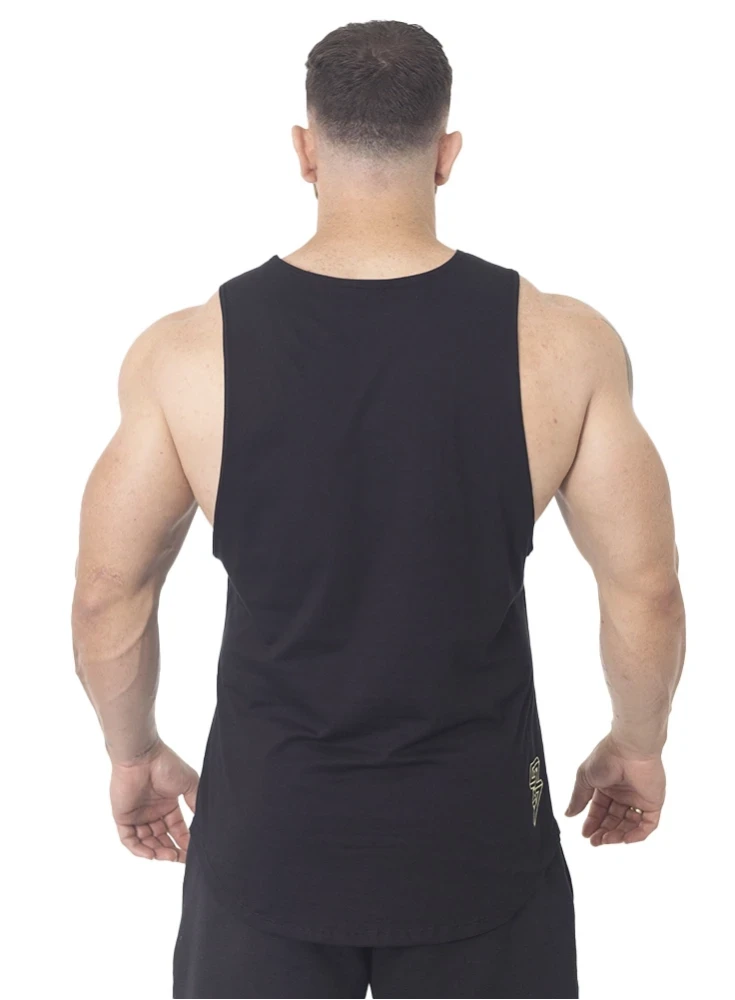 Regata Crown Tank Tigre  Preto 