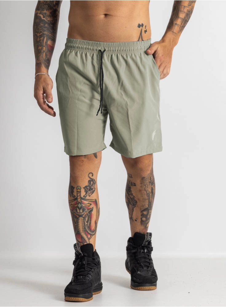 Bermuda Crown Training Tactel Verde Khaki