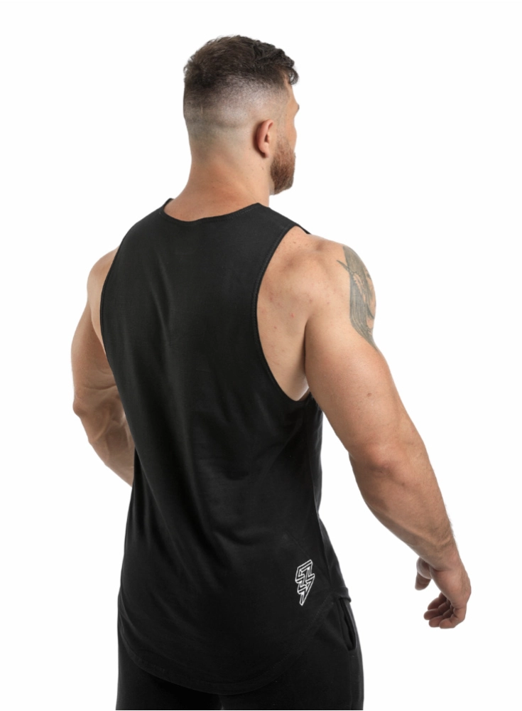 Regata Crown Tank Século Preta