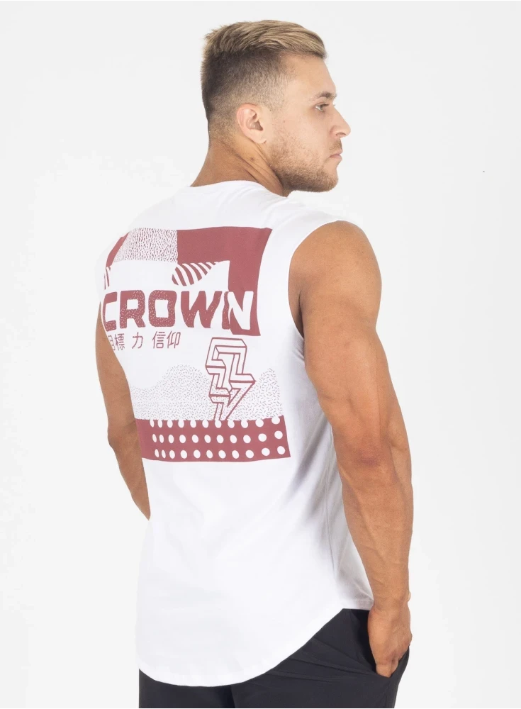 Regata Crown Japonesa Standard  Branco 