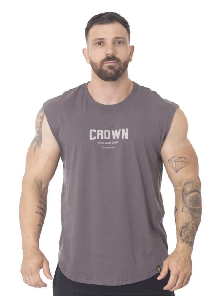Regata Crown Japonesa Bodybuilder  Grafite 