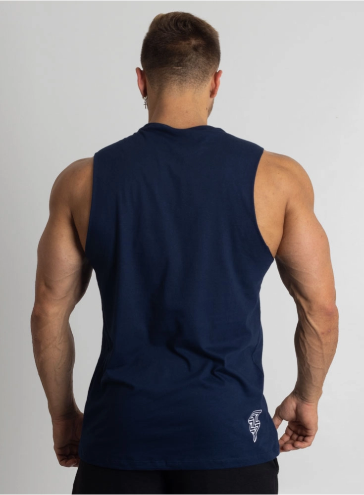 Regata Crown New Tank Graffs Azul Marinho