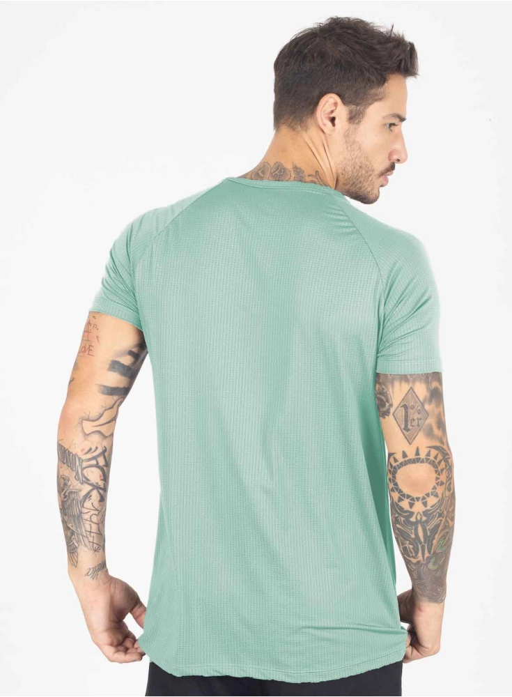Camiseta Crown Dry Fit ice Classic Verde Menta