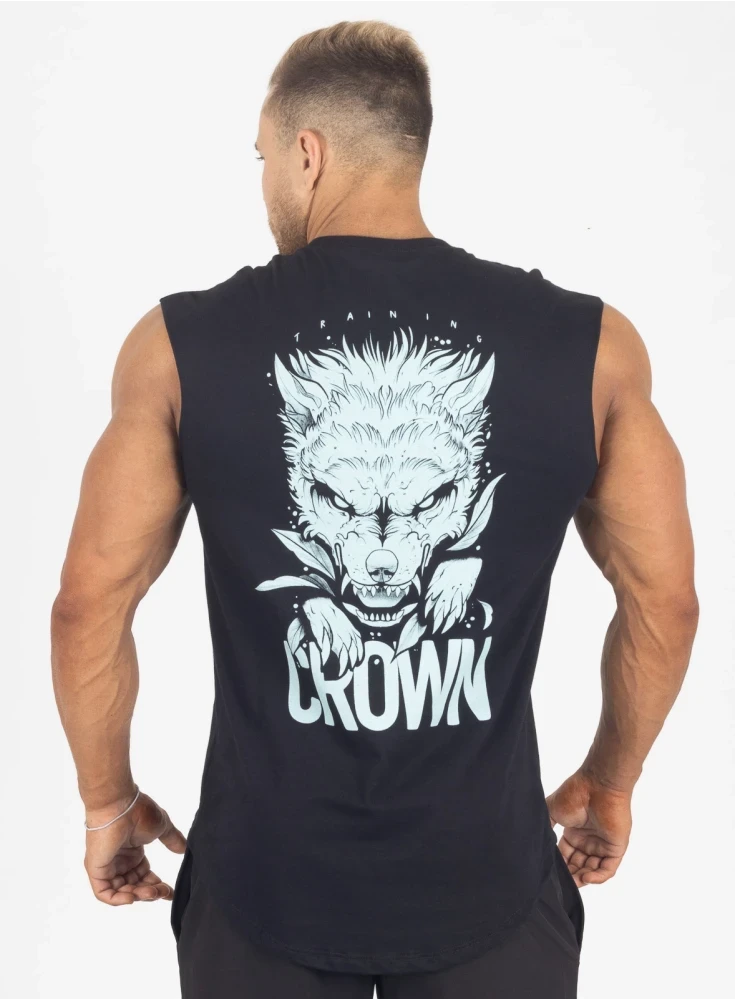 Regata Crown Japonesa Wolf  Preto 