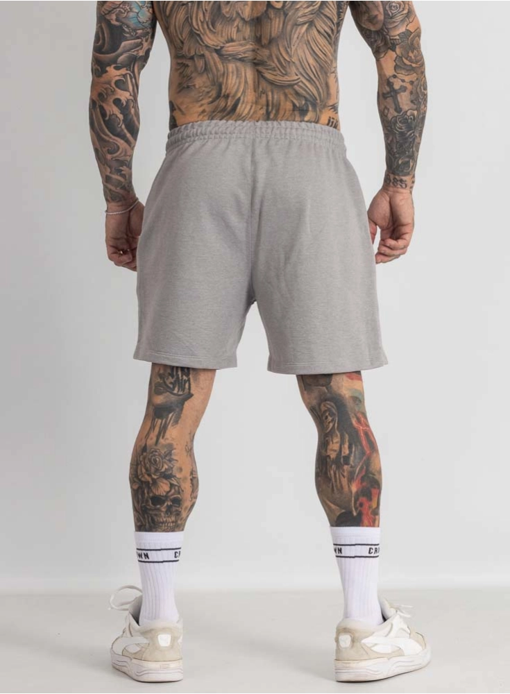 Bermuda de Moletom Crown Curta Form Mescla