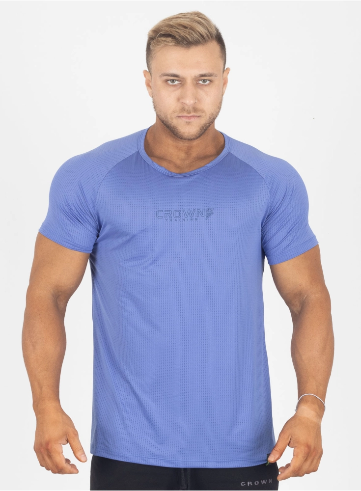 Camiseta Crown Dry Fit Ice Azul Claro