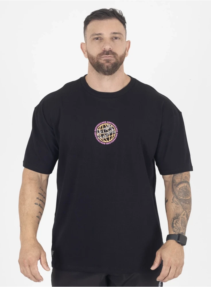 Camiseta Oversized Globe