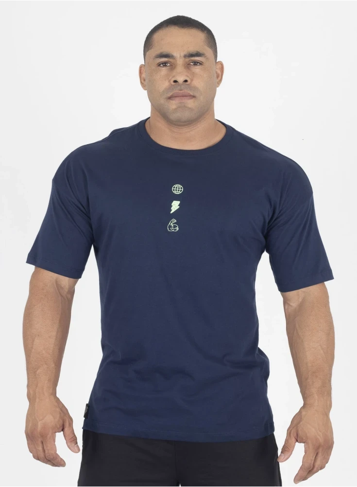 Camiseta Azul Marinho Conquest