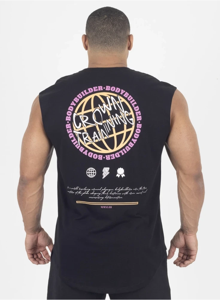 Regata Crown Japonesa Globe  Preto 