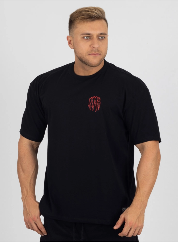 Camiseta Oversized Pantera Terapia Preta
