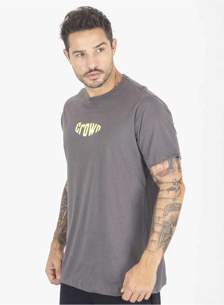 Camiseta Crown Training Bubble  Grafite 