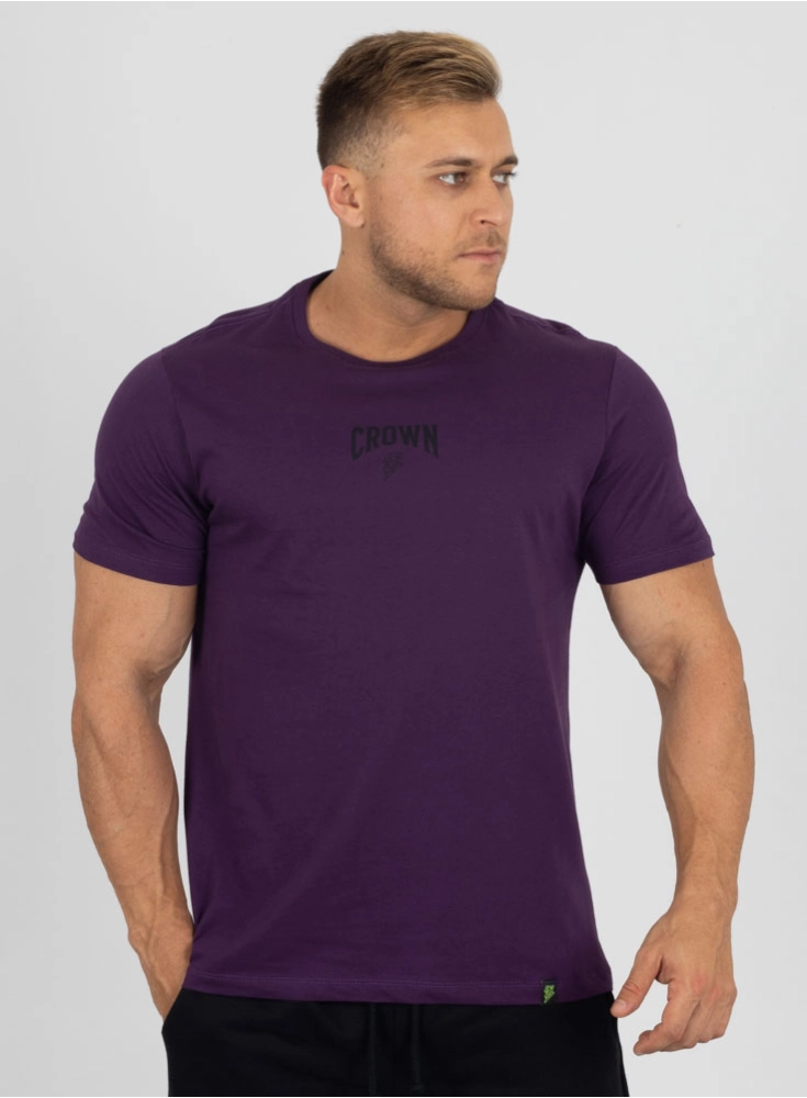 Camiseta Crown Training Treino Fofo Roxa