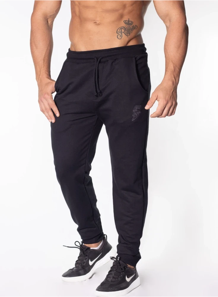 Calça de Moletom Crown Training  Raio Preta 