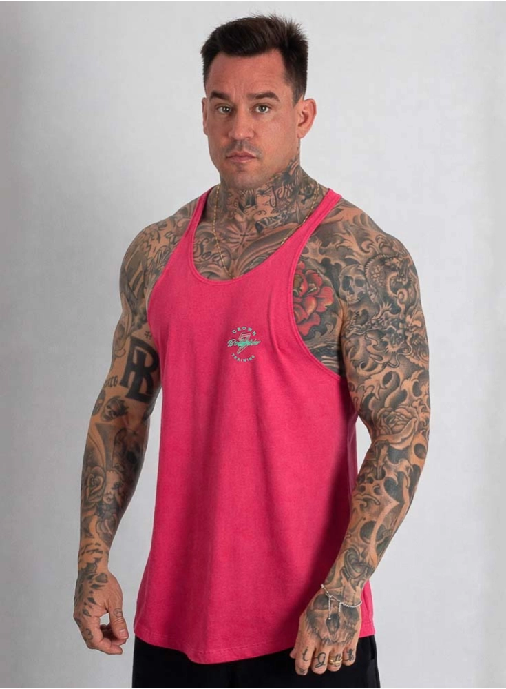 Regata Cavada Crown Bodybuilding Rosa