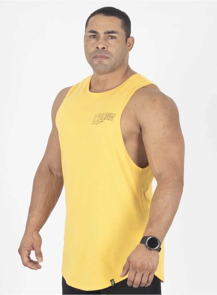 Regata Crown Tank Spark  Amarelo 